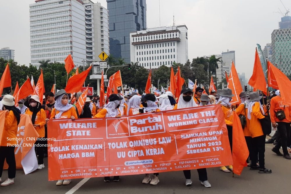 UMP 2023 Dituntut untuk Revisi oleh Para Buruh