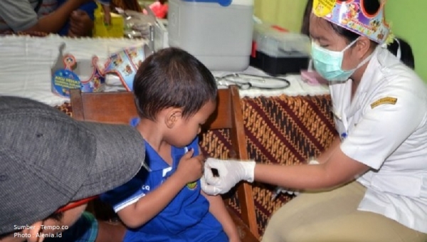 Kemenkes Beri Imunisasi Rutin di Wilayah Risiko Tinggi Polio