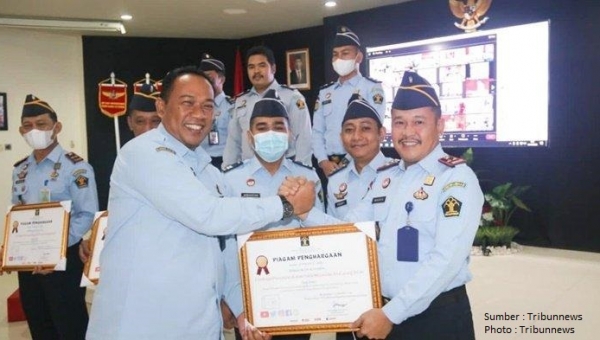 Publikasi Lapas Narkotika Karang Intan Jadi yang Terbaik Pertama di Kalimantan Selatan